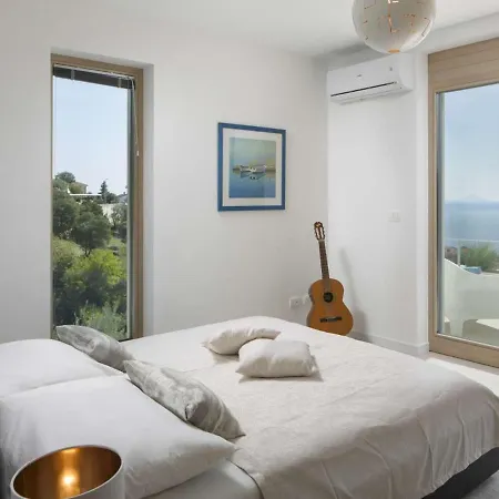 Sea-View Villa In Rabac With Sauna And Pool